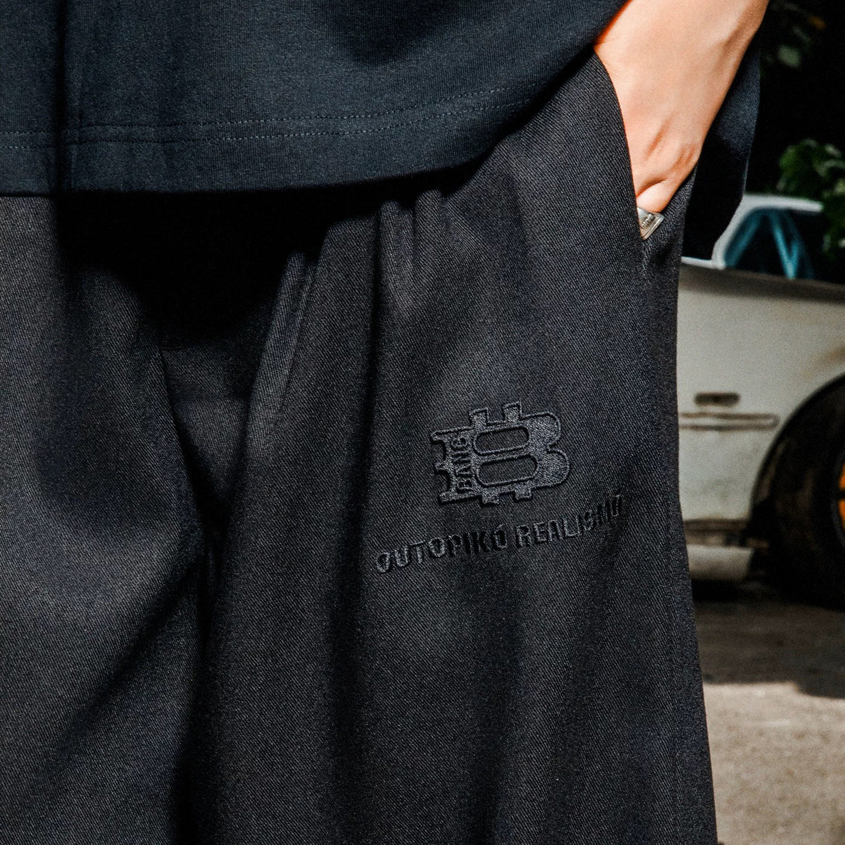 BANG | DRAPED PLEATED SUIT TROUSERS
