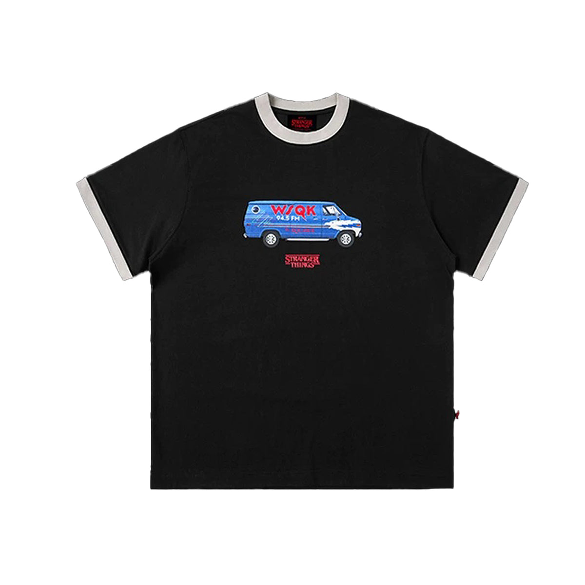WHOOSIS x STRANGER THINGS | WSQK RADIO TRUCK SHORT-SLEEVE TEE