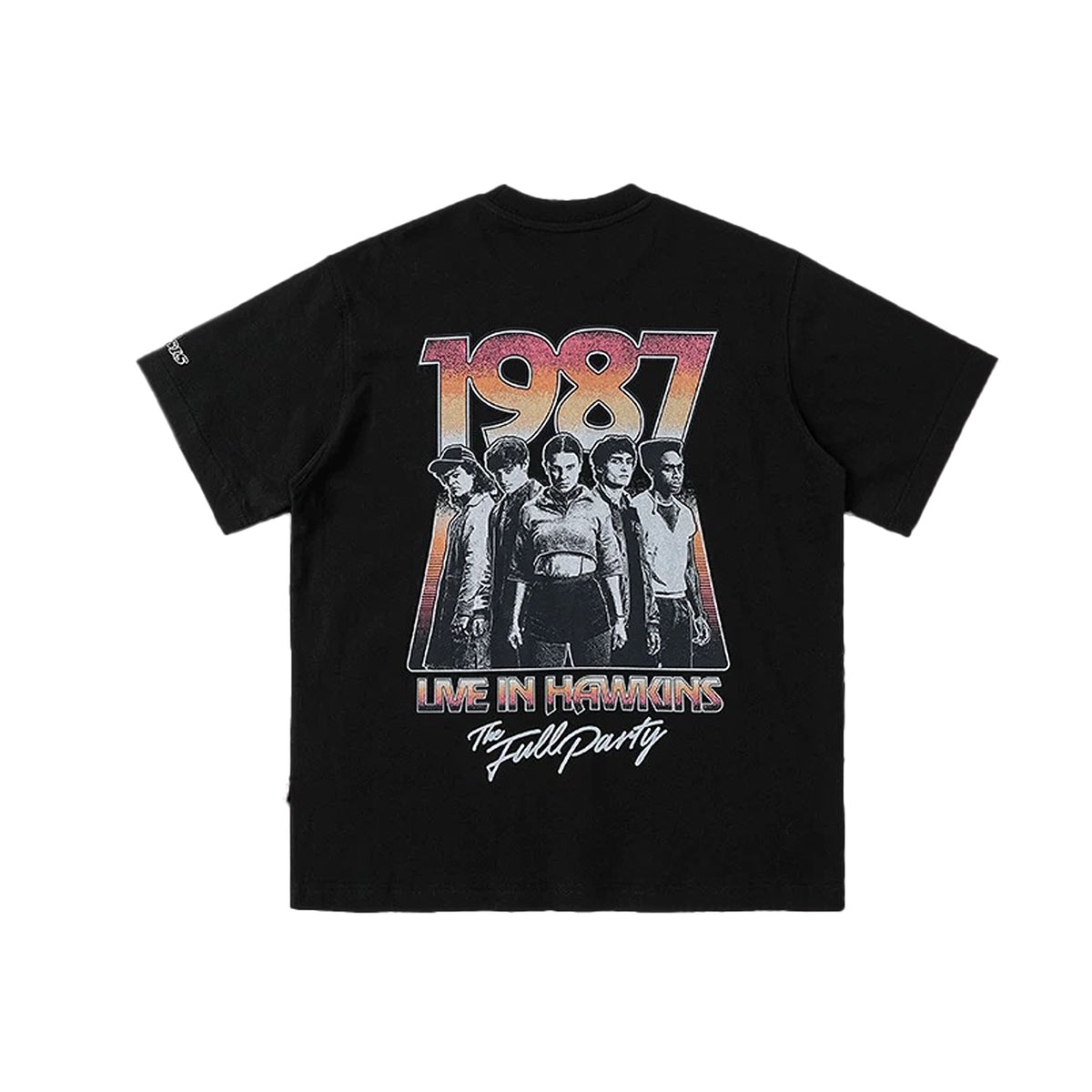 WHOOSIS x STRANGER THINGS | PHANTOM EMBROIDERED SHORT-SLEEVE TEE
